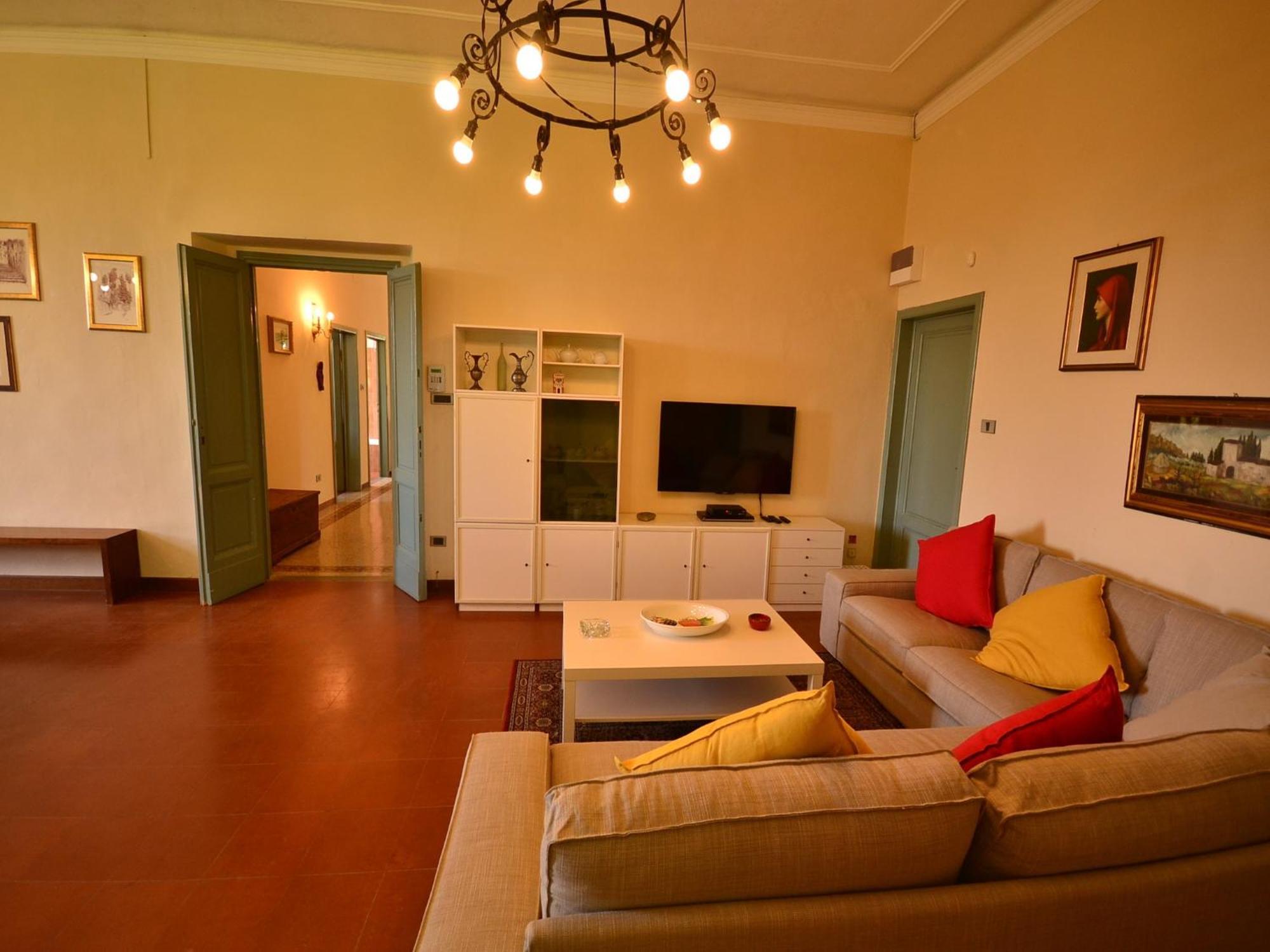 Lovely Holiday Home In Montefiridolfi With Hill View Esterno foto